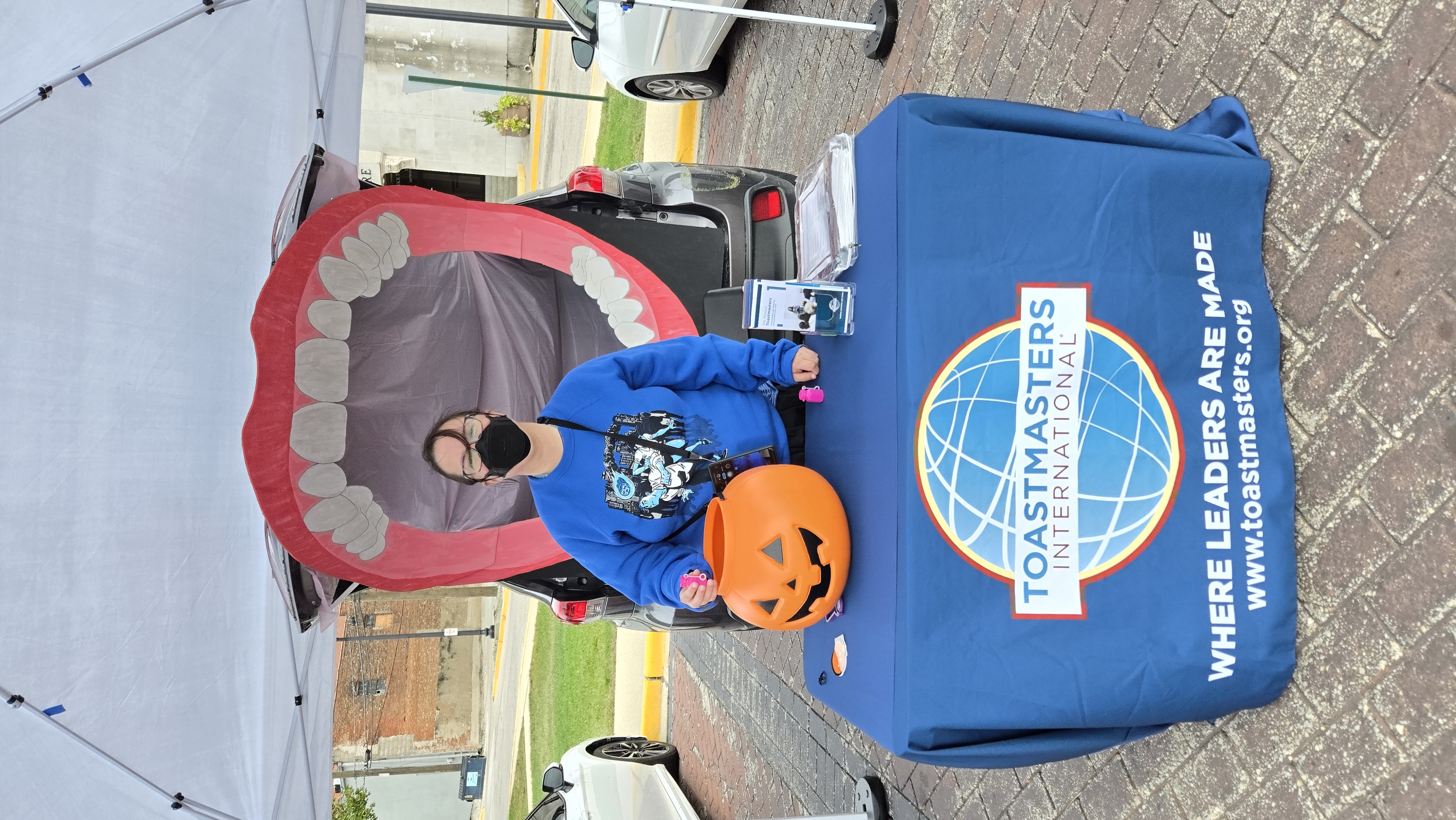 Key City Toastmasters at Halloween Downtown Kankakee